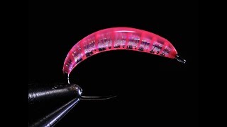 fly tying a pink bug [upl. by Kezer]