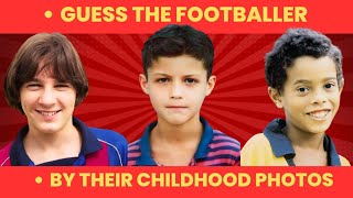 CAN YOU GUESS THESE KIDS 👶  FOOTBALL QUIZ 202425 [upl. by Yeslrahc]