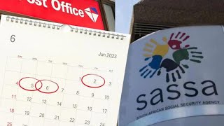 SASSA grants Here are the payment dates for July 2023  NEWS IN A MINUTE [upl. by Bonine]