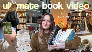 the ULTIMATE autumn book video  book unboxings book shopping amp bookshelf reorganisation [upl. by Helve]