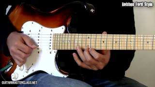 35 Blues Licks Guitar Lesson [upl. by Anma133]