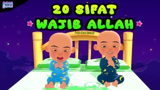 20 SIFAT WAJIB ALLAH LIRIK  LAGU ANAK ISLAMI UPIN IPIN [upl. by Xylia]