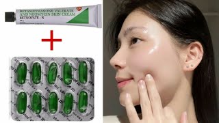 How to use Betnovate N Cream and Evion 400 Vitamin E capsule for Naturally fair and healthy skin [upl. by Engleman250]