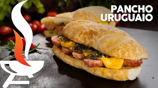 Pancho Uruguaio Pão com Linguiça I Churrasqueadas [upl. by Becka74]