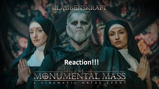 POWERWOLF  Glaubenskraft The Monumental Mass  Napalm Records Reaction [upl. by Gove]