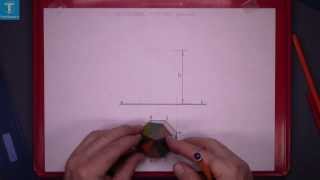 Orthographic Projection Octagonal Pyramid [upl. by Otila]