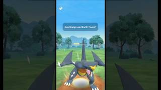 ✨️ Shiny Garchomp VS Sylveon GO BATTLE LEAGUE pokemongo gameplay shorts [upl. by Assilak]