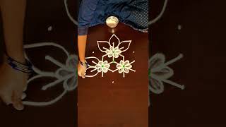 Rangoli Design Easy And Simple [upl. by Nimrak203]