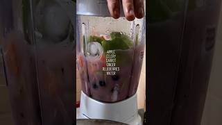 Detox smoothie 🍏  Don’t forget this ingredient  healthyfood detox smoothie [upl. by Law]