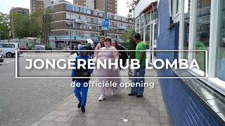 TV IJsselmonde  Opening JongerenHub Lomba ondertiteld [upl. by Subocaj]