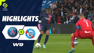 PARIS SAINTGERMAIN  RC STRASBOURG ALSACE 3  0  Highlights  PSG  RCSA  20232024 [upl. by Esidnac]