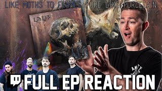 Like Moths To Flames  Pure Like Porcelain FULL EP REACTION  Roguenjosh Reacts [upl. by Atalee]