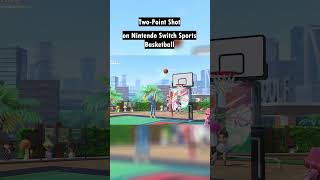 All Basketball PointsShots on Nintendo Switch Sports and Wii Sports Resort Shorts shorts [upl. by Erline318]