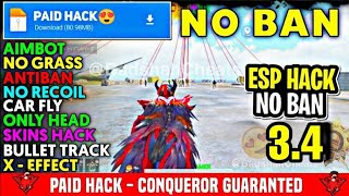 BGMI HACK 34  BGMI 34 MOD APK  BGMI ESP HACK  BGMI HACK KAISE KARE  HOW TO HACK BGMI HACK 34 [upl. by Ailecra515]