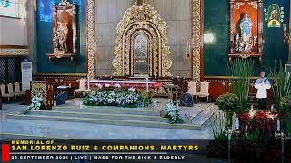 715am  Memorial of San Lorenzo Ruiz amp Companions Martyrs [upl. by Boonie]