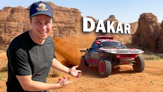 I flew to the DAKAR RALLY in Saudi Arabia [upl. by Otaner449]