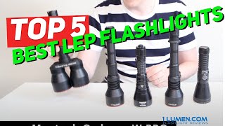 5 Best LEP flashlights of 2023 ✅  Maxtoch Owleyes W PRO  Weltool W4 Pro  Astrolux WP3  Maxtoch [upl. by Jamal928]