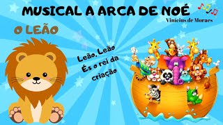 O LEÃO 🦁 Leão Leão Leão és o Rei da Criação  Músicas Divertidas com Ana Valentina [upl. by Vidovik686]