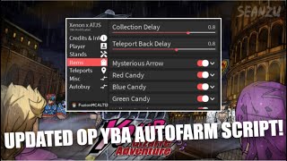 New Update OP Your Bizarre Adventure GUI Script  Event Candy Autofarm  Auto Stand  More [upl. by Ocsecnarf]