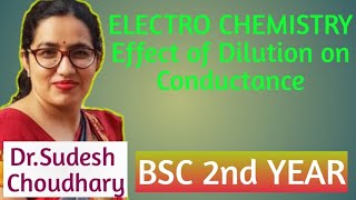 Bsc 2ndyear online classesElectro Chemistry 1st Physical Chemistry DrSudesh Choudhary [upl. by Andriette672]