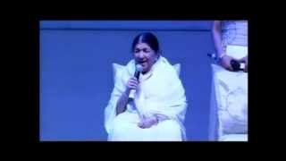 Lata Mangeshkar sings for Sachin Tendulkar [upl. by Lidaa]