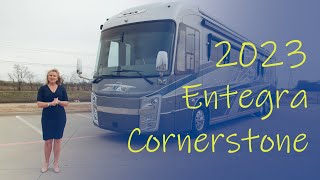 Luxury RV Tour  2023 Entegra Cornerstone  Class A Motorhome [upl. by Abbi]