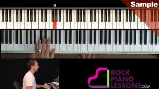 Radiohead Paranoid Android RADIOHEAD  Piano Tutorial by JazzEdge [upl. by Paulsen]