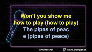 Paul McCartney  Pipes Of Peace Versión Karaoke [upl. by Treb]