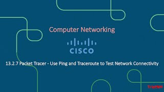 1327 Packet Tracer  Use Ping and Traceroute to Test Network Connectivity [upl. by Gobert382]