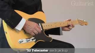 Fender American Vintage Series 52 58 amp 64 Telecaster demo [upl. by Marela]