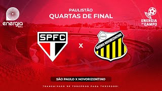 SÃO PAULO X NOVORIZONTINO  17032024  QUARTAS DE FINAL PAULISTÃO  AO VIVO [upl. by Kemeny]