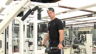 Life Fitness Assisted DipChin Tutorial [upl. by Nakhsa229]