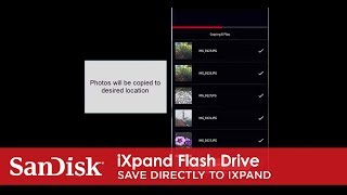 iXpand Flash Drive  Save Directly to iXpand Drive From Any App [upl. by Amsirp]