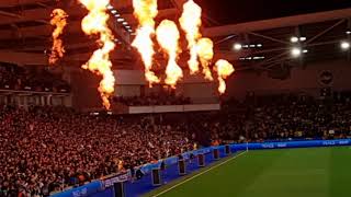 Sussex by the Sea and crowd build up to the first Brighton amp Hove Albion game in the Europa League [upl. by Amak307]