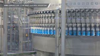 AB InBev expands in South America thanks to a new KHS canning line for beer [upl. by Purpura]