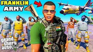 Franklin amp Shin chan Joined Army Became New ‘Army Commander’ in GTA 5 in Telugu [upl. by Fabozzi]