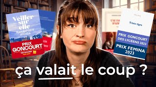 JAI LU tous les PRIX LITTÉRAIRES pour que vous nayez pas à le faire [upl. by Karina341]