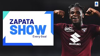 Duvan Zapata SHOW Every Goal  Serie A 202324 [upl. by Roscoe]