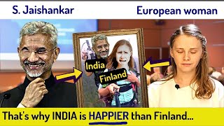 Debunked India is happier than Finland Can Indians Question You E20  Karolina Goswami [upl. by Rednasyl]