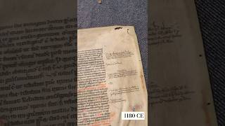 Decretum Gratiani MS Fragment 1180 CE [upl. by Yaresed]