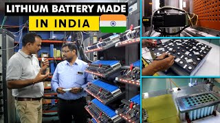 Lithium Battery Manufacturer in India  How are lithium ion Battery Made  UTL Solar [upl. by Ahsaela580]