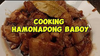 Hamonadong Baboy by CharcenFlor cooking pinoyulamrecipe [upl. by Giefer]