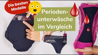 Periodenunterwäsche im Test die besten Modelle amp Erfahrungen 👍🏼  erdbeerwoche 🍓 [upl. by Vez]