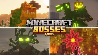 Top 10 Mods That Add New Bosses To Minecraft 1201  121 Forge amp Fabric [upl. by Washburn]