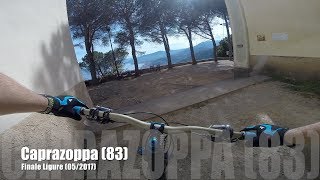 Caprazoppa 83  Finale Ligure  MTBTrails [upl. by Greggs]