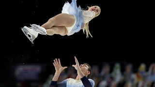 Knierim and Fraziers monster free skate takes US Nationals by storm  NBC Sports [upl. by Proudlove733]