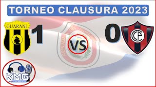 GUARANI VS CERRO PORTEÑO TORNEO CLAUSURA PY 2023 FECHA 11 [upl. by Eilrahc]