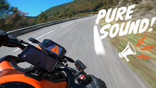 KTM 890 DUKE GP  QUICK BLAST PURE SOUND [upl. by Arihppas694]