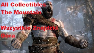 God of War All Collectibles The Mountain Wszystkie Znajdźki Góra [upl. by Isla]