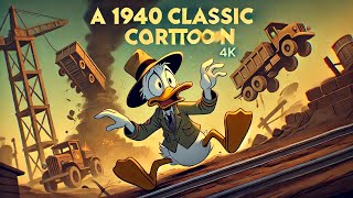 DONALD DUCK  THE RIVETER  CLASSIC 1940 CARTOON  COCO MELODY disneyjr DisneyChannelUK [upl. by Aric]